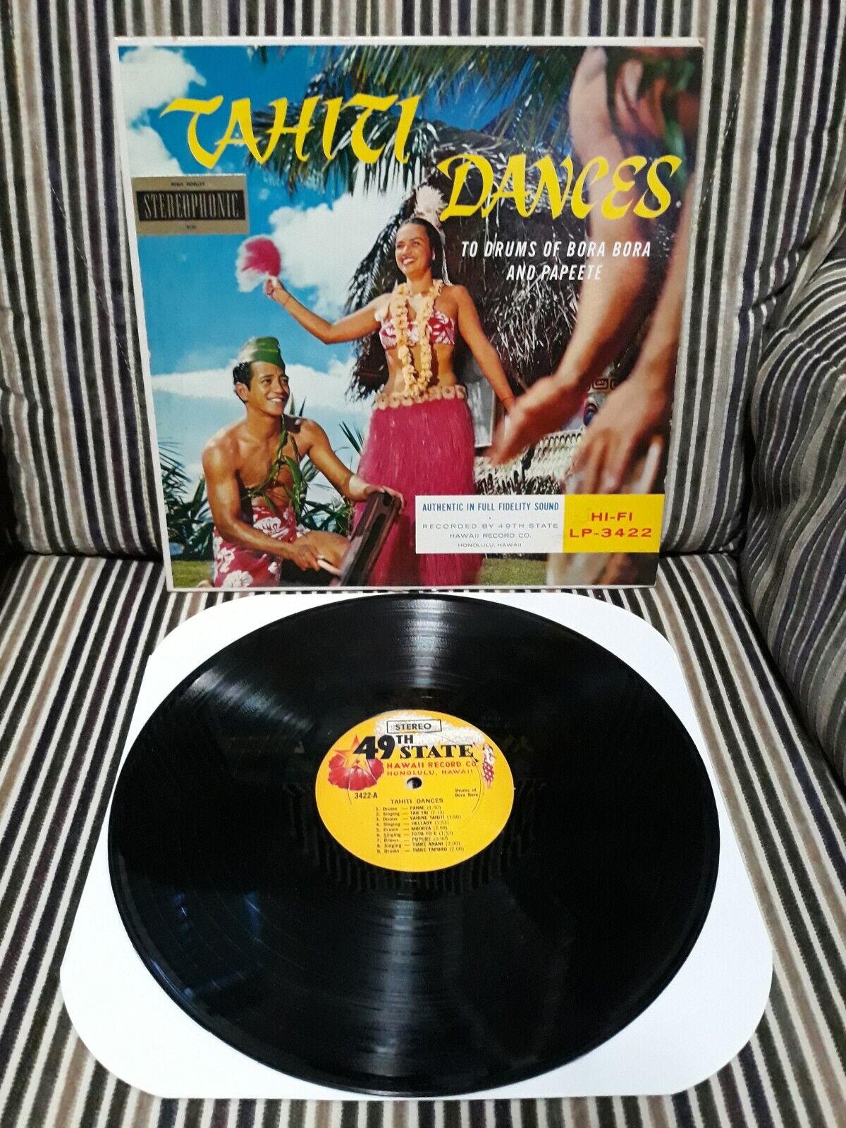 Tahiti Dances-Hawaii Record Co.-LP3422-Stereo-1983-VG+