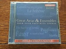 Great Arias & Ensembles from Favorite Operas in English CD Peter Moores picture