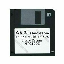 Akai S5000 / S6000 Floppy Disk Roland Multi TR-808 Snare Drums MPC1006 picture