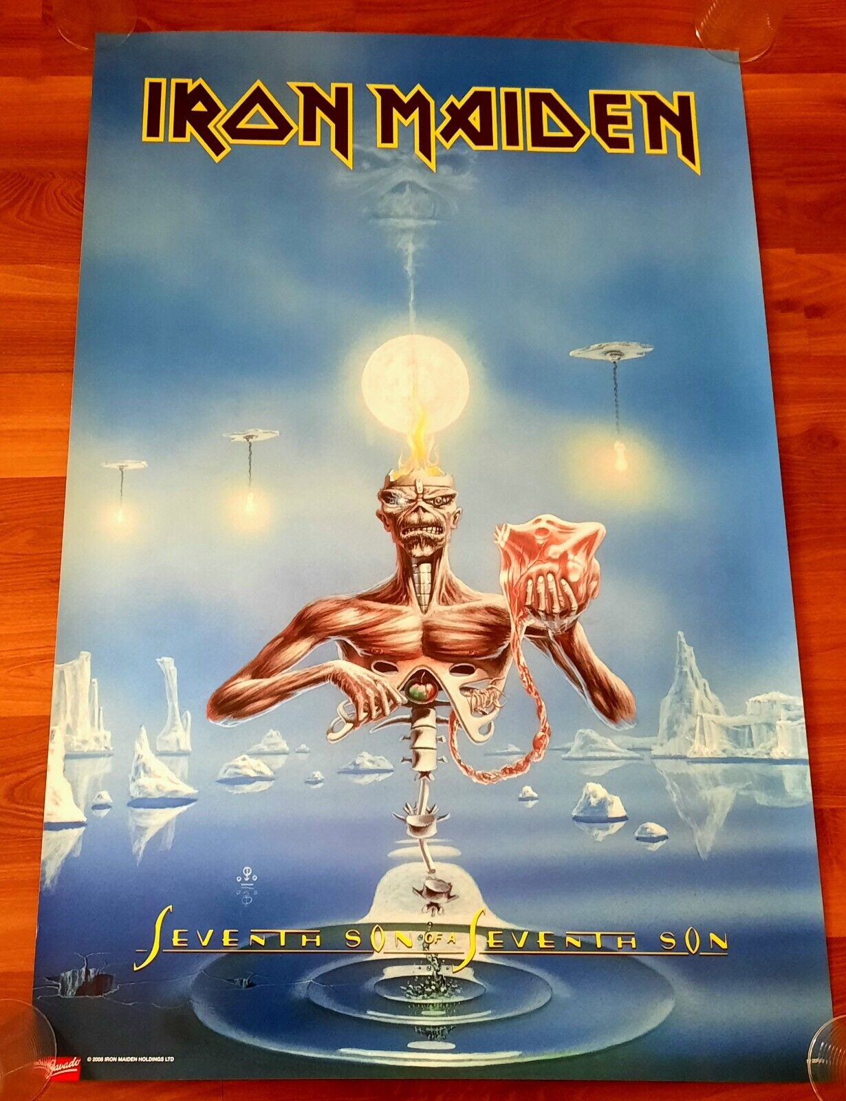 IRON MAIDEN 7th SON RARE 2008/1 st print Quality Concert Poster 91x61cm LAST ONE