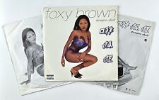 Foxy Brown Vinyl Chyna Doll 1999 Gold Stamped Promo Double LP Album VG+ picture