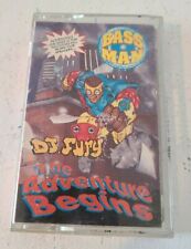 DJ FURY BASS MAN - THE ADVENTURE BEGINS Cassette Tape 1992 JOEY BOY  RARE picture