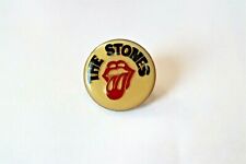 Vintage 1980s Rolling Stones Enamel Concert Pin picture
