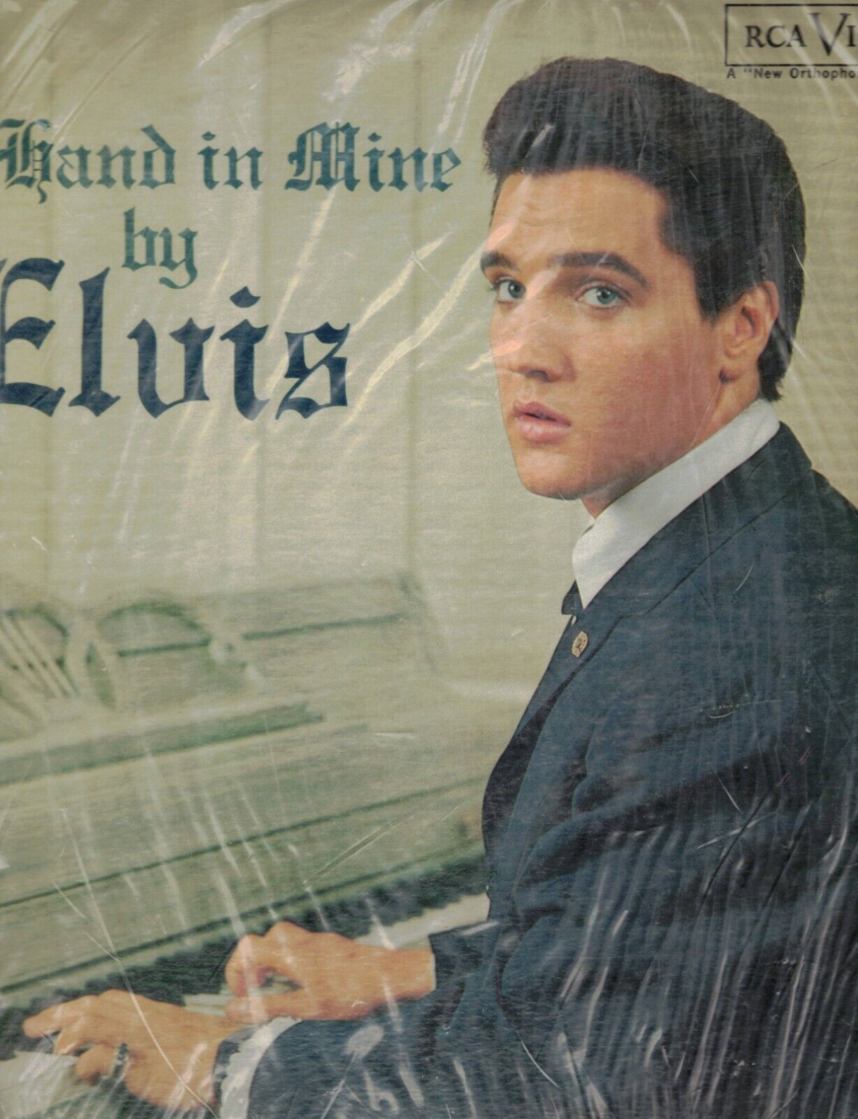 ELVIS PRESLEY HIS HAND IN MINE LP RCA LPM-2328 1960 GOOD LONG PLAY