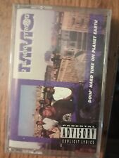 2 BLACK 2 STRONG MMG Doin Hard Time On Planet Earth Cassette Tape Rap SEALED NOS picture