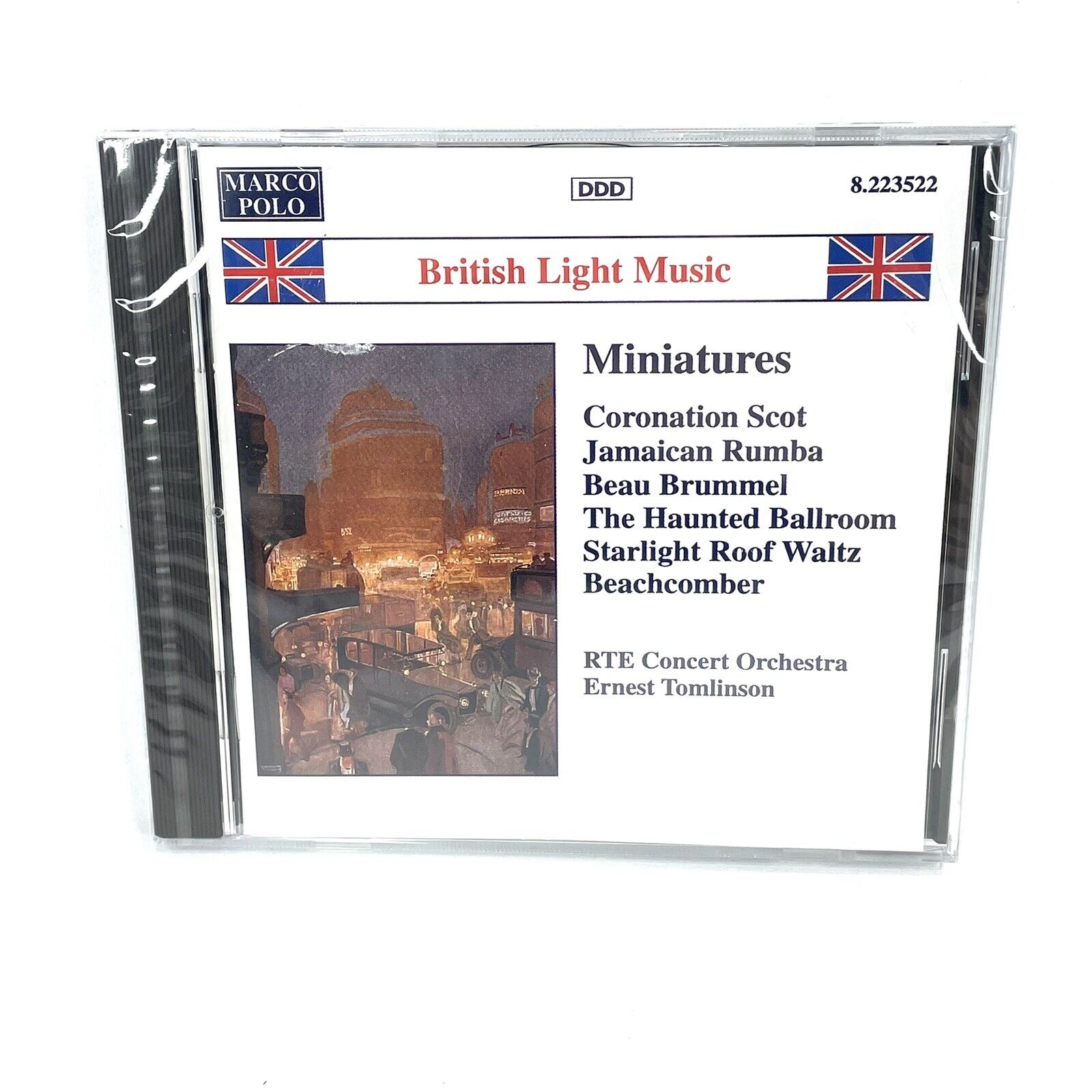 British Light Music Miniatures Tomlinson, Rte Concert Orch CD New Marco Polo