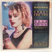 Madonna CRAZY FOR YOU GEFFEN 07SP892 JAPAN Vinyl Record 7