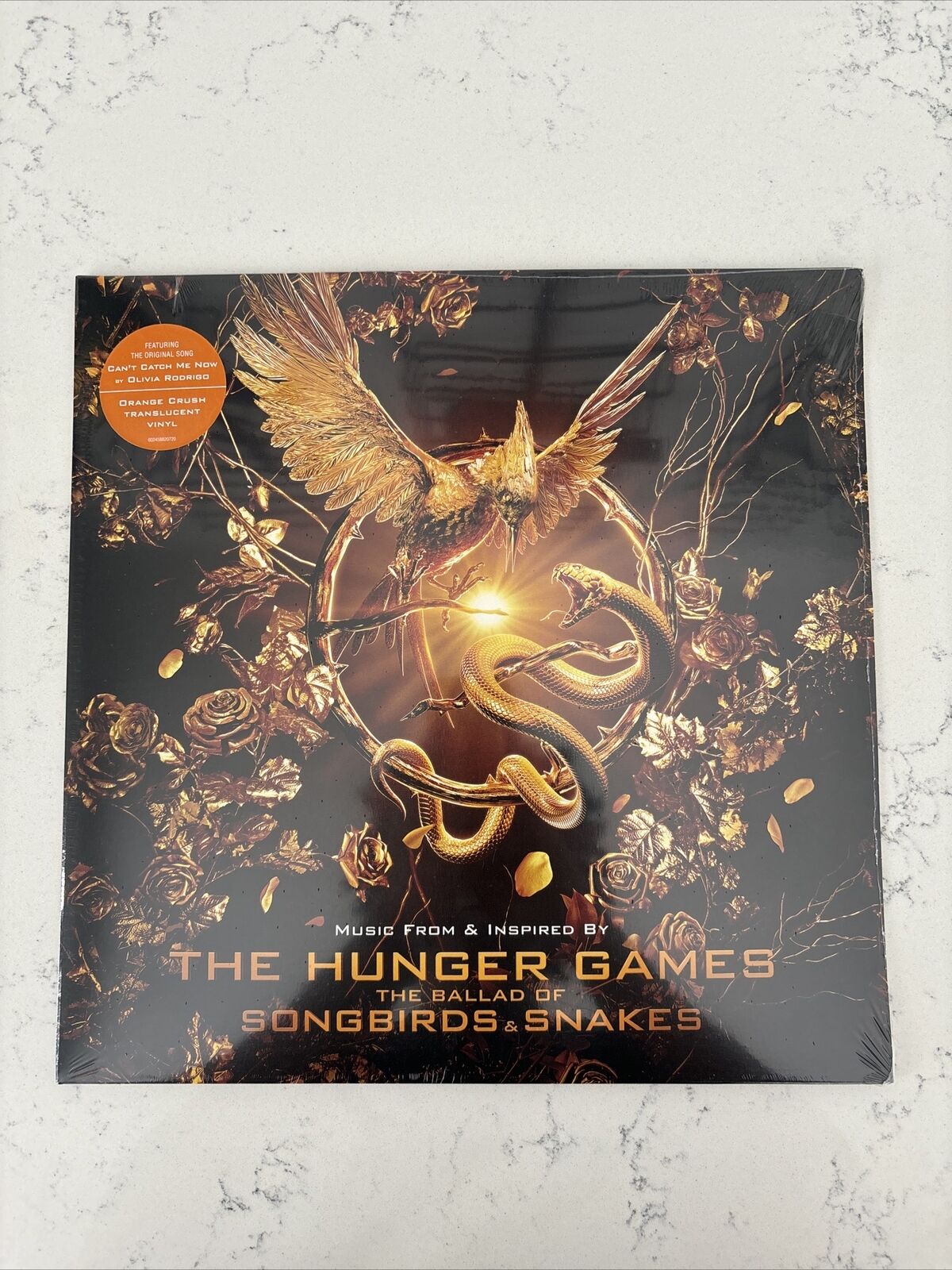 RARE VARIOUS ARTISTS HUNGER GAMES: THE BALLAD OF SONGBIRDS & SNAKES [ORANGE LP]
