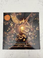 RARE VARIOUS ARTISTS HUNGER GAMES: THE BALLAD OF SONGBIRDS & SNAKES [ORANGE LP] picture