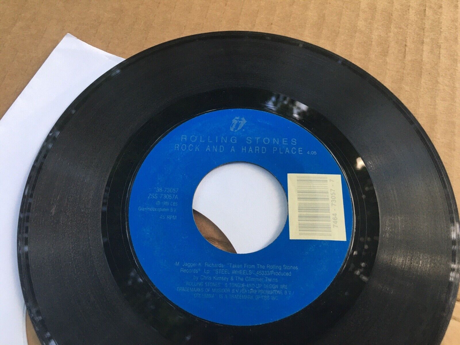 ROLLING STONES ROCK AND A HARD PLACE - COOK COOK BLUES V 45 7  FF1