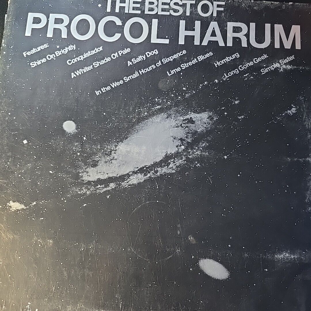 The Best of Procol Harum-1972 A&M Inc. SP4401 Vinyl Record LP 