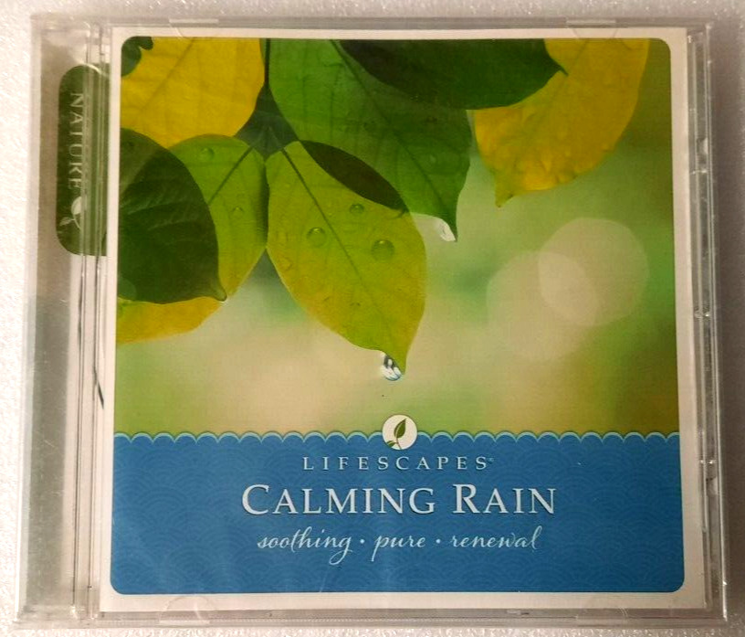 CALMING RAIN ~ Soothing * Pure * Renewal (CD, Lifescapes, massage/spa music) NEW