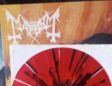 Mayhem Dawn Of The Blackhearts Vinyl Cadaver Splatter Red Venom Darkthrone... picture