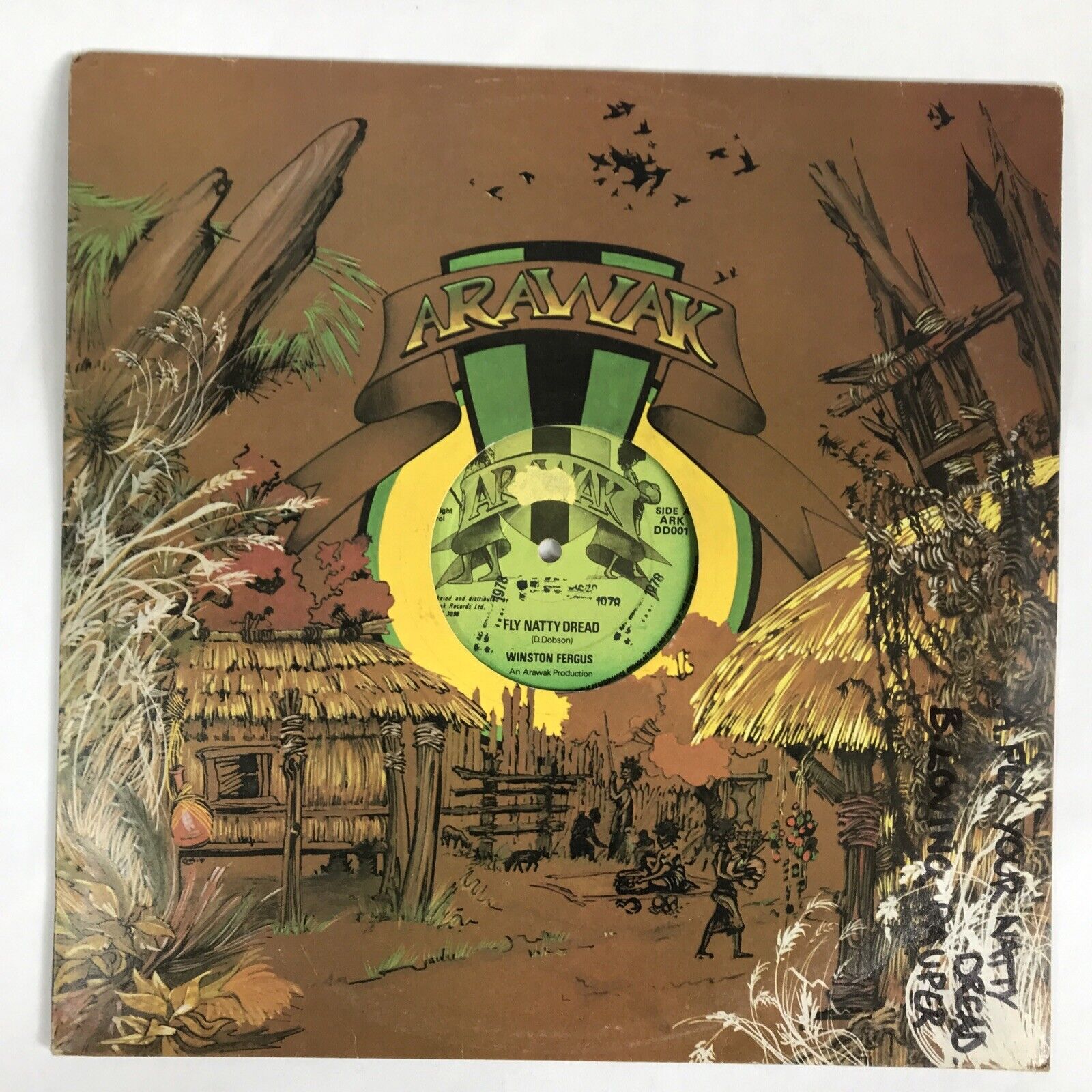 Winston Fergus Loving Pauper Fly Natty Dread Arawak 1978 Record Vinyl 12”