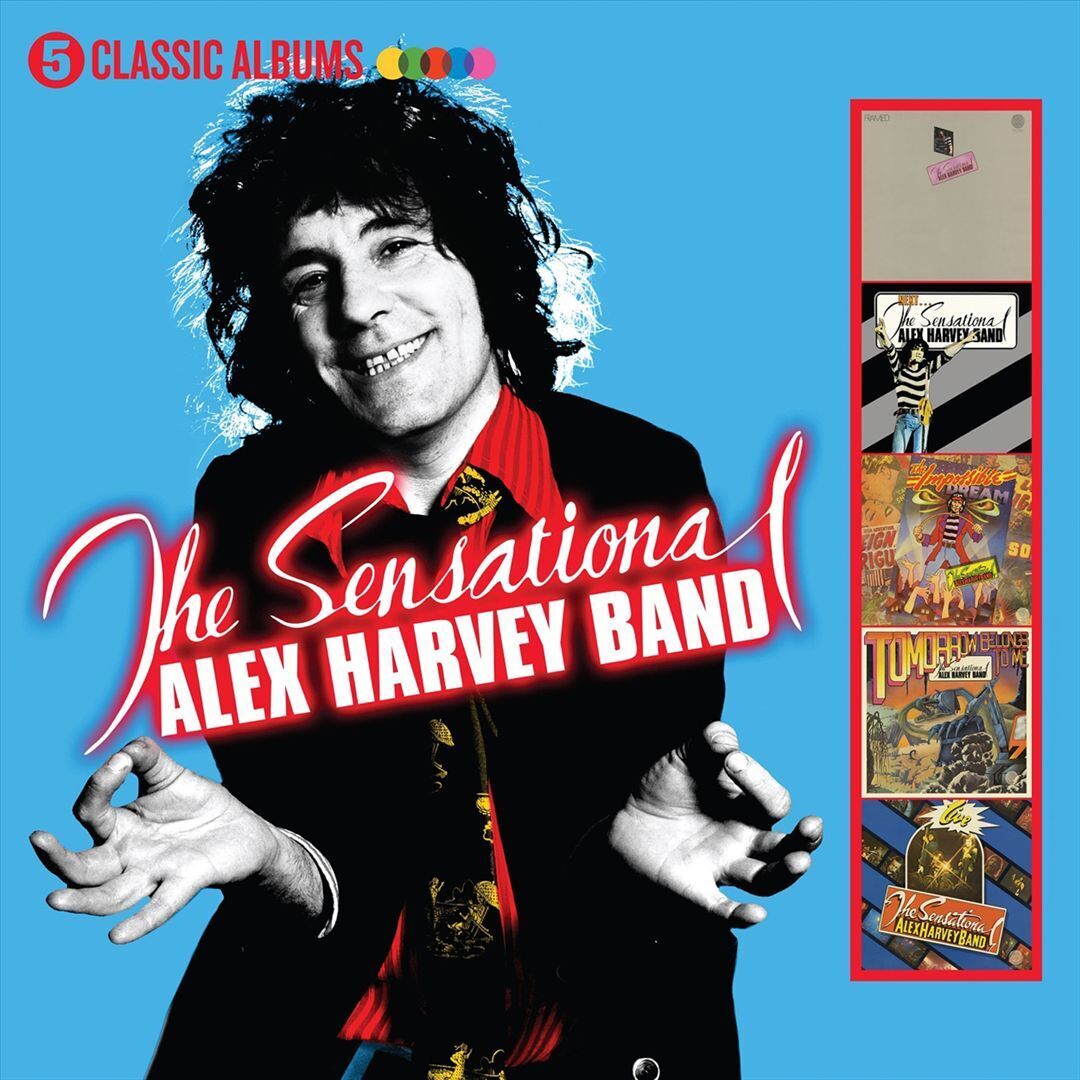 THE SENSATIONAL ALEX HARVEY BAND (ROCK) - FIVE CLASSIC ALBUMS NEW CD