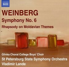 Mieczyslaw Weinberg: Symphony No. 6; Rhapsody On Moldavian Themes New CD picture