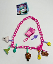 Disney Doorables Locket necklace 8 charms Guitar Pig Boy Easel Sun Mountain Door picture