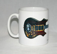 Guitar Mug. Jerry Garcia's Rosebud guitar illustration. picture