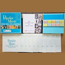 Vintage 10 LP Box Set: Popular Music That Will Live Forever - Near Mint Vinyl picture