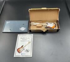 Atlas Editions Buddy Holly Fender Stratocaster Model  Boxed With Stand And COA picture