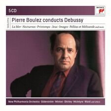 PIERRE BOULEZ CONDUCTS DEBUSSY (BOX 5 CD) NEW CD picture