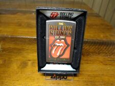 THE ROLLING STONES MADE IN ENGLAND ZIPPO LIGHTER MINT IN BOX 2016 picture