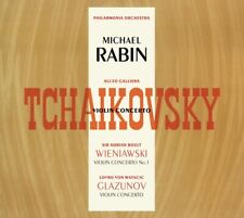 Michael Rabin:Tchaikovsky, Wieniawski & Glazunov - Violin Concerto (CD) picture