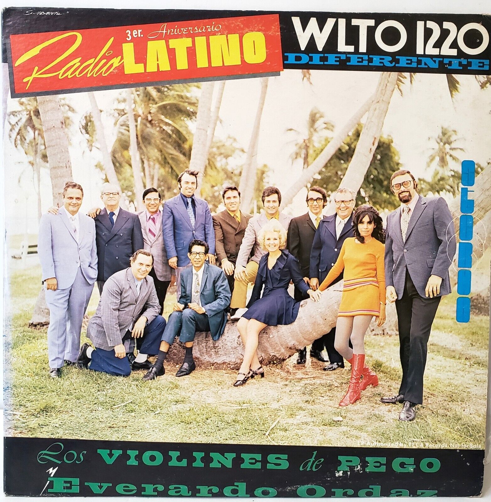 Los Violines de Pego. Everardo Ordaz. Piano y Ritmo.  Mint Condition. Fast Ship