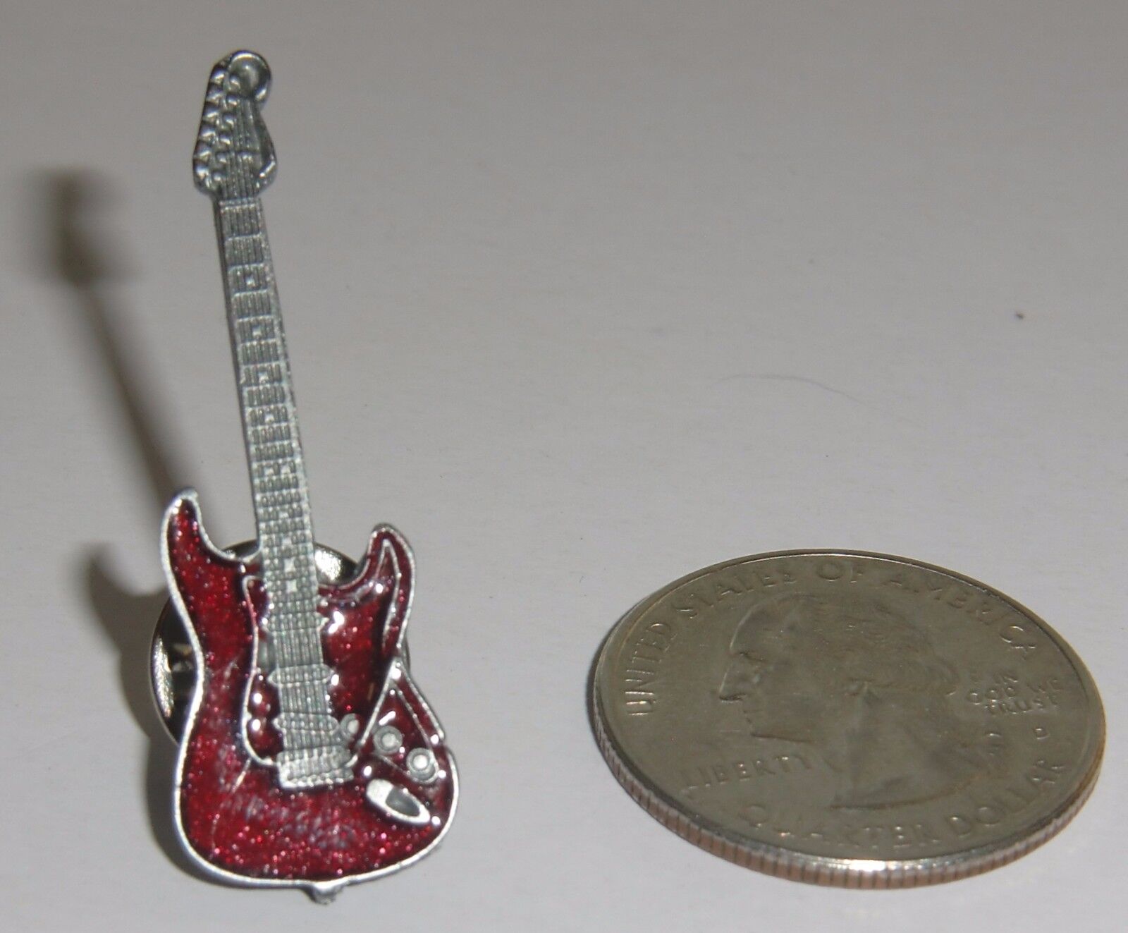 Guitar Musical Instrument Collector's Lapel Pin