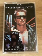 The Terminator Original Soundtrack Cassette Enigma 72000-4 Small Hole On Spine picture