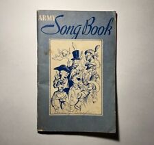 WWII US Army Song Book Secretary of War 1941 WW2 Vintage Lyrics picture