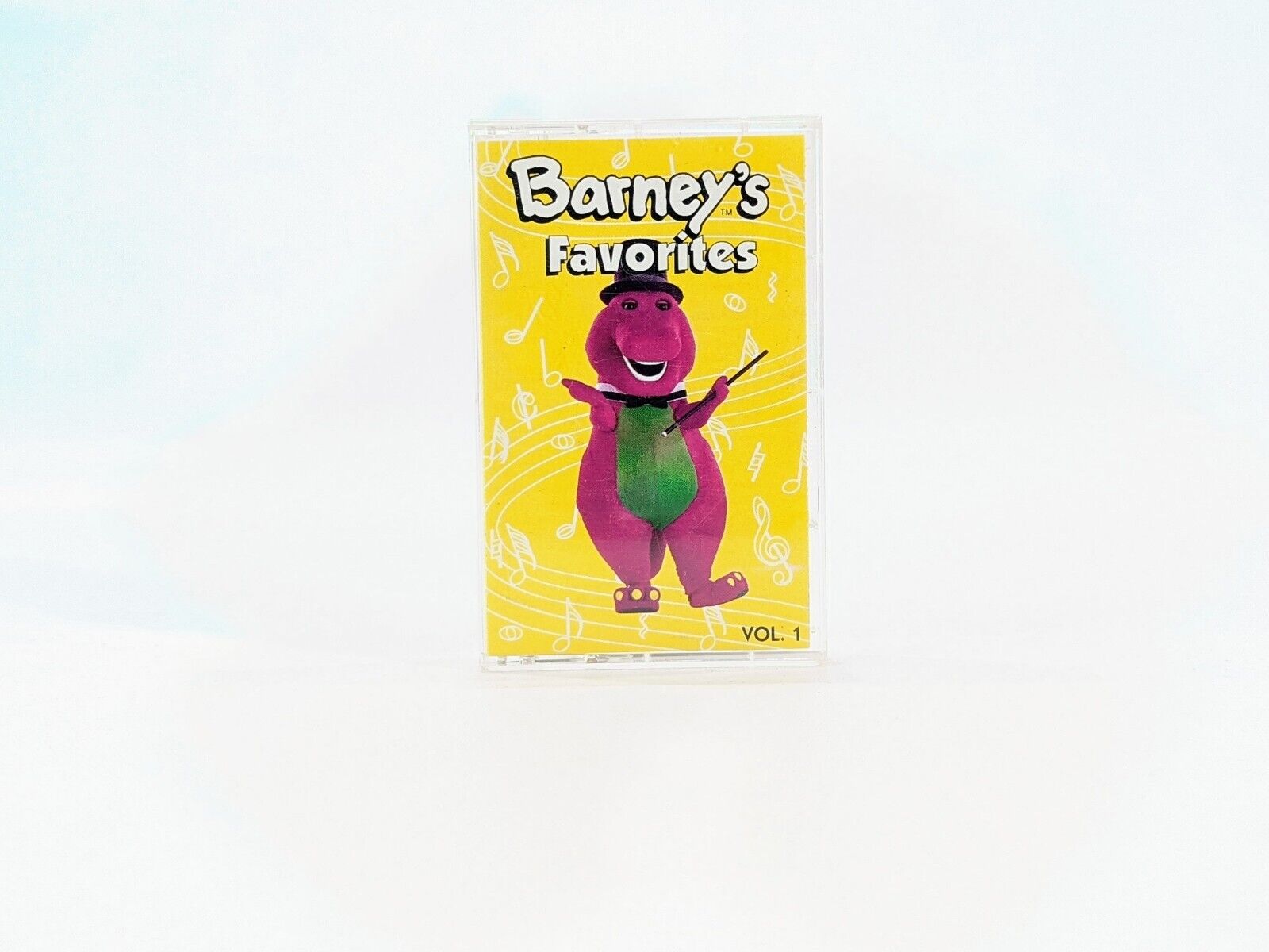 Barney\'s Favorites Vol 1 Cassette Tape Vtg 1993 Purple Dinosaur Childrens Songs