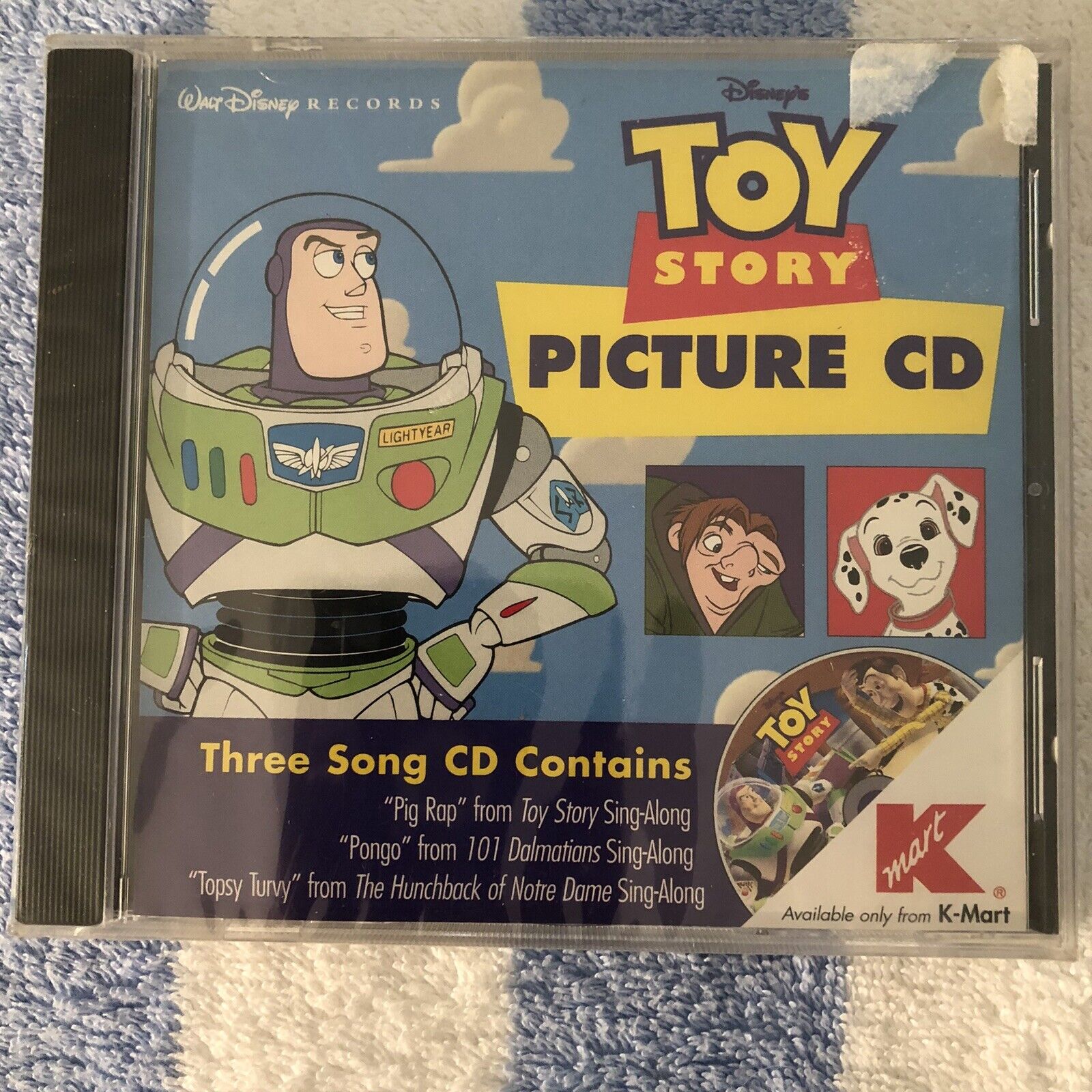 Disney/Pixar - Toy Story - Picture Disc - 3 Song CD - Brand New