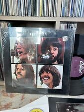 The Beatles Let it be purple SW-11922 label w/ poster vinyl LP MINT In Shrink picture