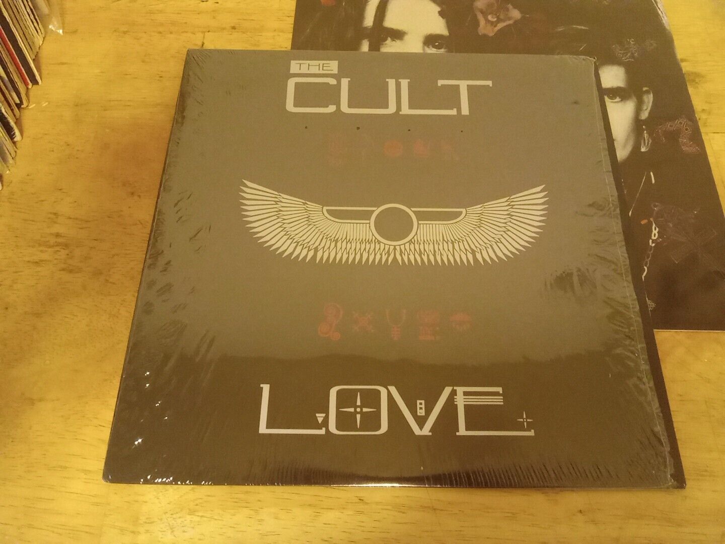 The Cult Love ,in Shrink  9W1-25359 w/Original Inner . 1985 First Pres Nm