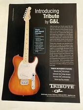 G & L Guitar Tribute Series Fender 2003 Print Ad Original Vintage 03-1 picture