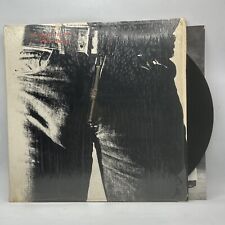 Rolling Stones - Sticky Fingers - 1971 US 1st Press Zipper (EX) HYPE Sticker picture