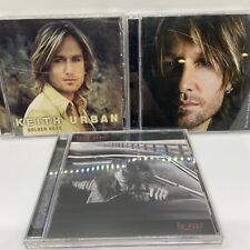 KEITH URBAN - Lot Of 3 CDs - Golden Road; Be Here; Love, Pain And the Whole… picture