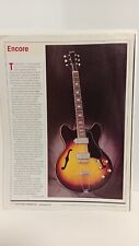 GIBSON ES-330 GUITAR - ENCORE PAGE   PRINT AD.  11X8.5   m1 picture