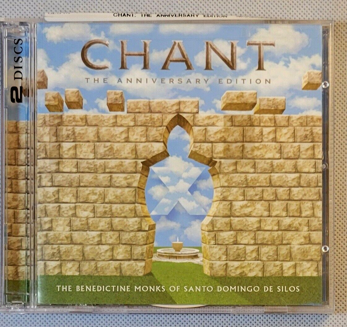 CHANT The Anniversary Edition 2 Discs EMI The Benedictine Monks of Santo Doming