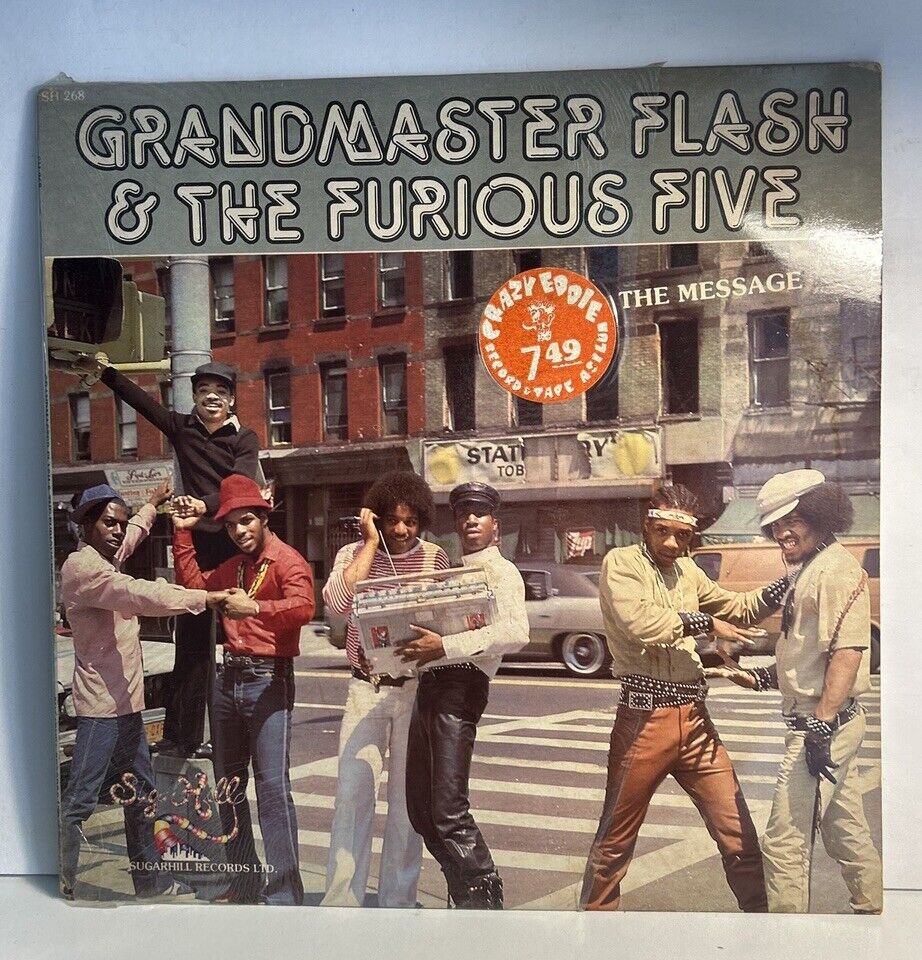 Grandmaster Flash - The Message (1982) RARE 1st Press Vinyl 12”