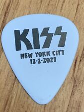 KISS EOTR MSG NEW YORK CITY ERIC SINGER NYC GUITAR PICK FROM LAST EVER SHOW 12/2 picture
