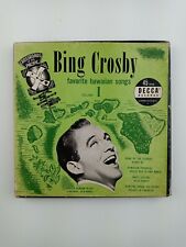 Rare Vintage 45 Rpm Bing Crosby Favorite Hawaiian Songs Vol. 1 1951 4 Record Set picture