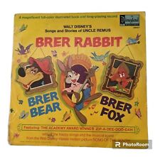 Walt Disney's Brer Rabbit Vintage Vinyl Record. 1970 G+ picture