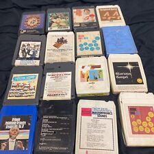Lot of 16 8 track tapes as is picture