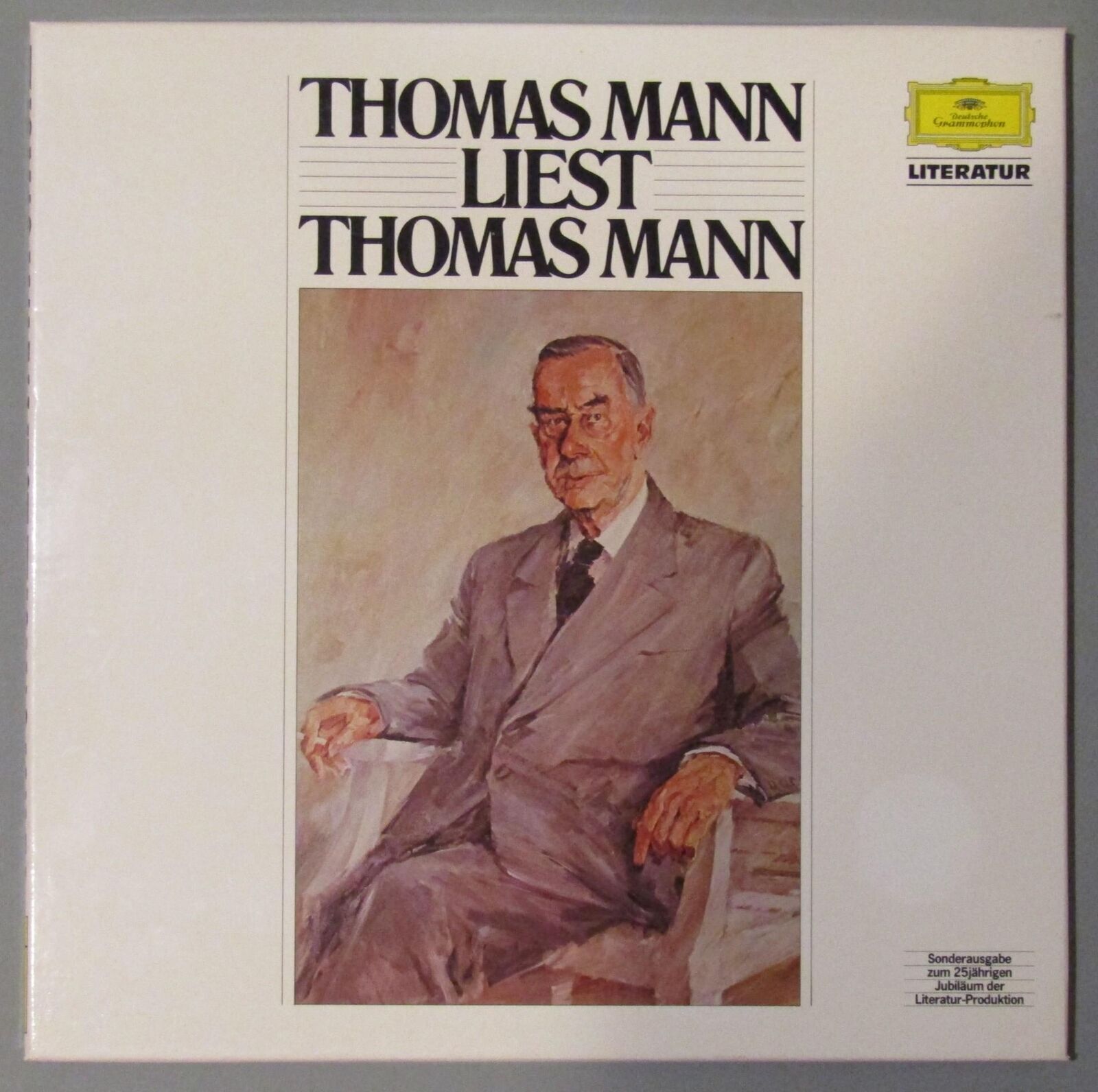 B254 Thomas Mann liest Thomas Mann 4LP DGG 2755 008 Stereo