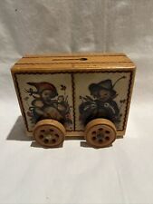 Vintage Reuge Music Box Bank Swiss Musical  Hummel Children Made in West Germany picture