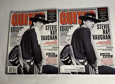 MARCH 2013 GUITAR WORLD - vintage music magazine STEVIE RAY VAUGHAN Lot Of 2 picture