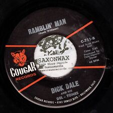 Surf Garage 45 DICK DALE - Ramblin Man / You're Hurting Now COUGAR NM Rockabilly picture