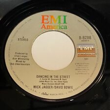 Mick Jagger/David Bowie - Dancing In The Street / (Instrumental) 45  EMI America picture